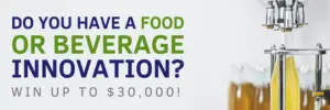 Do you have a food or beverage innovation?